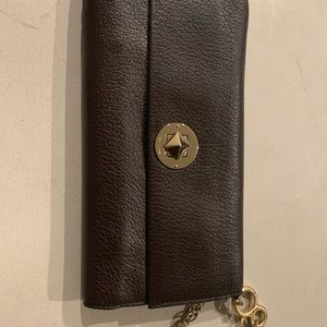 Brown Kate Spade Wallet/Clutch